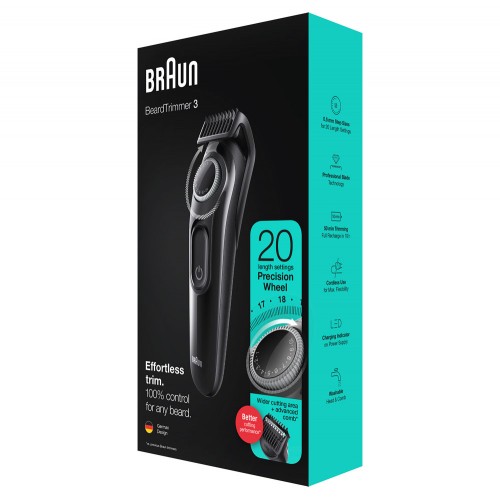 Триммер для бороды и усов Braun BT3322
