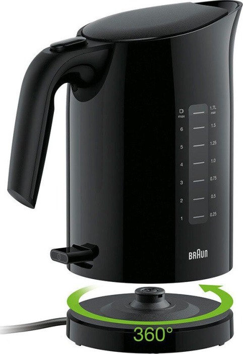 Электрический чайник Braun PurEase WK 3100 BK 0X21010007