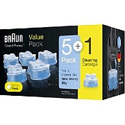 Картридж для очистки Braun CCR5+1 Clean Renew с чистящей жидкостью