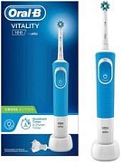 Электрическая зубная щетка Braun Oral-B Vitality 100 Cross Action D100.413.1 (голубой)