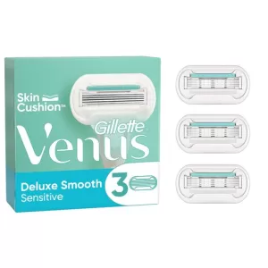 Сменные кассеты для бритья Gillette Venus Deluxe Smooth Sensitive (3 шт)