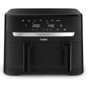 Аэрогриль (аэрофритюрница) Tefal Dual Easy Fry Essential XXL Air Fryer EY901N (черный)