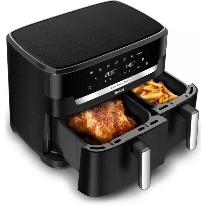 Аэрогриль (аэрофритюрница) Tefal Dual Easy Fry EY9428E0