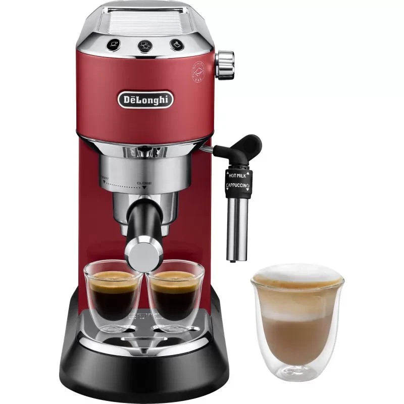 Рожковая помповая кофеварка DeLonghi Dedica EC 685.R