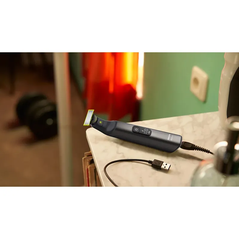 Триммер для бороды и усов Philips OneBlade Pro 360 Face + Body QP6552/15
