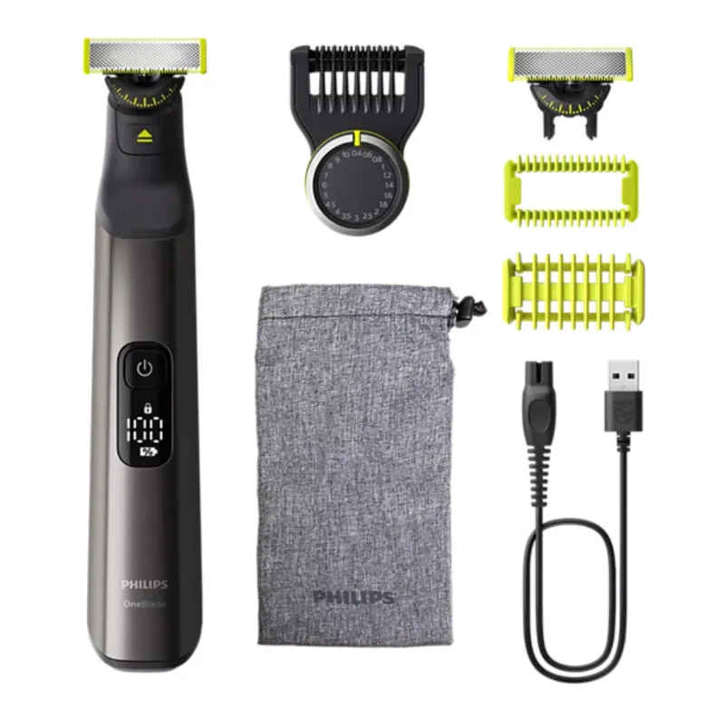 Триммер для бороды и усов Philips OneBlade Pro 360 Face + Body QP6552/15