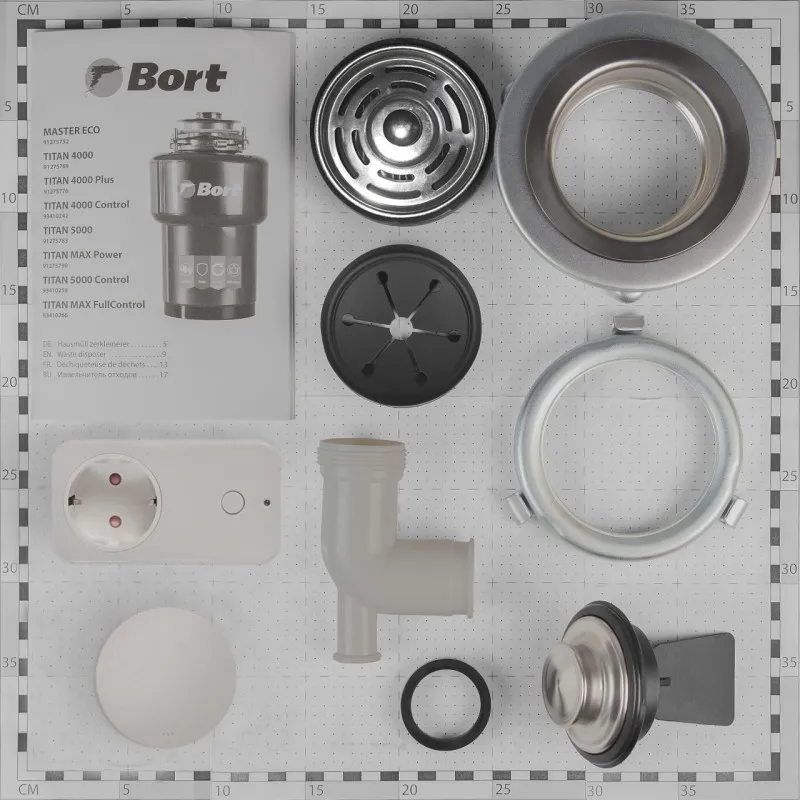Измельчитель пищевых отходов Bort Titan Max Power (Fullcontrol)